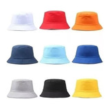 2 Sombreros Gorro Playero Bucket Pescador Varios Colores