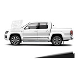 Calco Decoracion Volkswagen Amarok Dark Label Por Lado