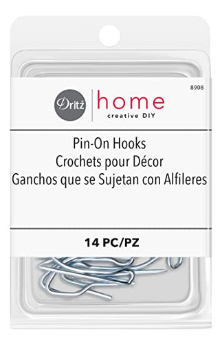 Dritz Home 8908 - Ganchos Para Cortinas (14 Piezas)