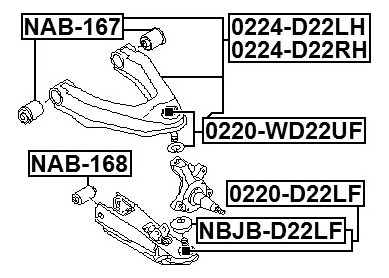 Meseta Superior Derecha Nissan Frontier D22 2.4l 04-09 Foto 2