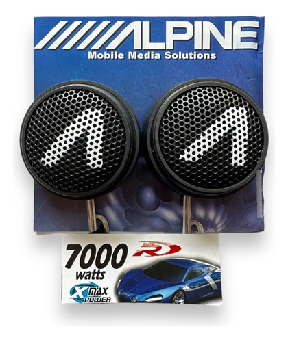 Par Tweeters Grande 5cm Alpine  750w 300db