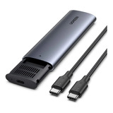 Case P/ Ssd M.2 Usb 3.1 Tipo C Gen 2 10 Gbps Nvme Ugreen