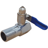 Te De Metal 1/2 Con Llave De Paso Metalica De 1/4 Dispenser