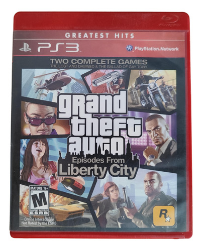 Gta Liberty City - Físico - Ps3