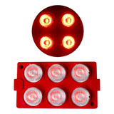 Modulo De Luz Led 75 X20mm 3w Rojo 20 Piezas Ds