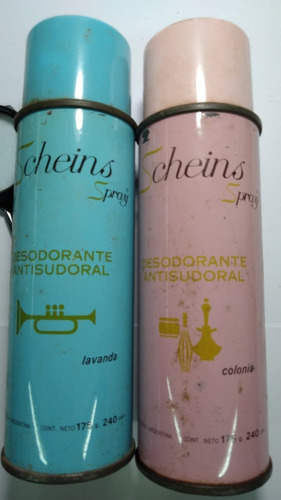 Combo X2 Desodorantes Spray Antiguos Scheins