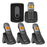 Interfone Sem Fio Tis 5010 Com 3 Ramais Ts 5121 Nota Fiscal