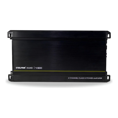Amplificador Mono Block Tecnologia Nano-4.1600 By Steelpro | Envío gratis