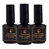 Pretinho Do Poder Selante Top Coat Kit 3 Unidades