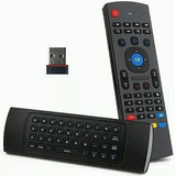 Control Airmouse Ex7 C/teclado Qwerty Androidtv Y Tvbox