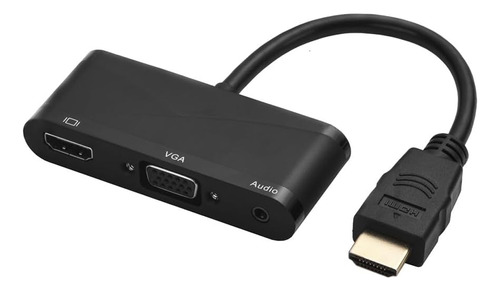 Suckoo Reemplazo Hdmi A Vga Hdmi 3.5 Audio Cable Splitter 1