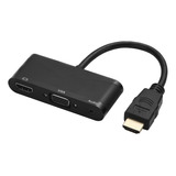 Suckoo Reemplazo Hdmi A Vga Hdmi 3.5 Audio Cable Splitter 1