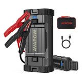 Arrancador Portatil Para Auto 2000 A Con Luz Led - Avapow