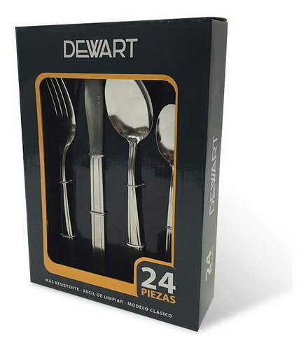 Set De Cubiertos 24 Piezas Dewart / Cuchilleria / Servicio