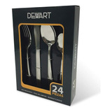 Set De Cubiertos 24 Piezas Dewart / Cuchilleria / Servicio