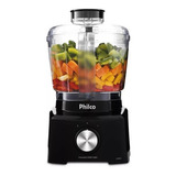 Processador De Alimentos Philco Ph900 Turbo 250w Preto 110v