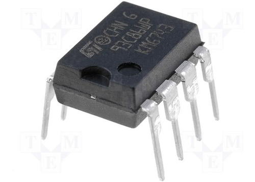 93c86 Memoria Eeprom 16k  Dip-8 Alternativa 93c56 93c66