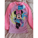 Remera Uv Para Niño Niña Disney Minnie Mickey 