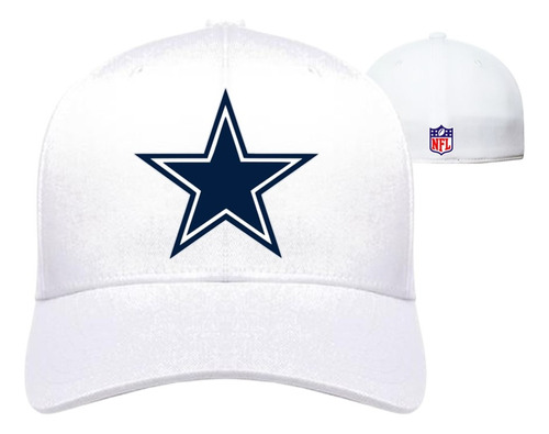 Gorra Dallas Cowboys Nfl 3d Logo Cerrada Flex Deportiva