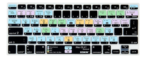 Protector Teclado Shorcuts Mac Os X Para Macbook Air A1278