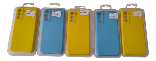 Lote Pack De 5 Fundas Para Samsung S21 Colores - Lisas