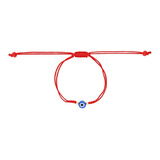 Pulsera Hilo Rojo Italiano Ojito Chapa Stellina Bebés