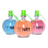 Trío Perfumes Cf Colorfun Fruty Fuller Con Glitter 50 Ml C/u