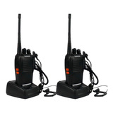 2 Radios Comunicador Segurança Profissional Walkie Talkie