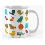 Taza Colección De Sillas Modernas Mid Century Calidad Premiu