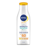 Bloqueador Nivea Fps 60 Sensitive. Protección Muy Alta 125ml