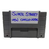 Fita Super Street New Challengers Super Nintendo Snes