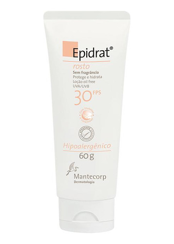 Hidratante Facial Epidrat Rosto Fps 30 60g