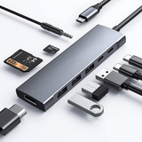 Adaptador Multipuerto Usb C Hub Para iPad Pro Macbook Pro Ai