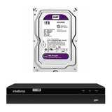 Dvr Gravador Digital Mhdx 1208 Intelbras C/ Hd 1tb Purple