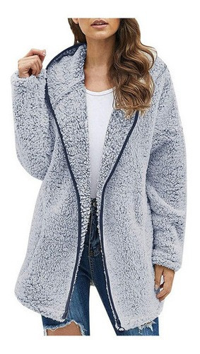 Abrigos De Invierno Para Mujer, Chaqueta De Forro Polar Suav