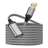 Cable Alargador Extensión 5m Usb 3.0 Tipo A Macho A Hembra