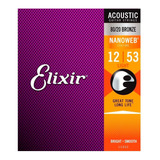 Elixir 11052 Nanoweb - Guitarra Acústica (bronce, 80/20)