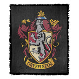 Manta De Harry Potter, 50x60 Gryffindor Crest Tejido Tapiz M