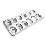 Fox Run 4729 Madeleine Pan, Tin-plated Steel, 12-molds