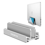 Soporte Base Vertical Acero Para Mac Macbook Notebook Vanto