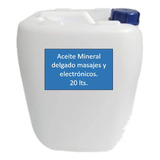 Aceite Mineral 20lt Masajes, Vacumterapia, Electrónicos.