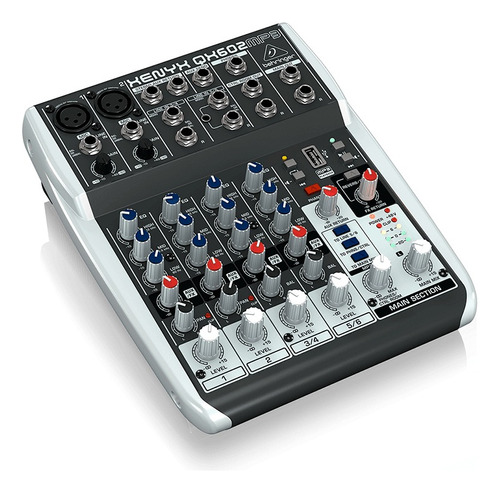 Behringer Qx602mp3 Mezclador Análogo De 2 Entradas Híbridas