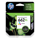 Cartucho Hp 662xl Colorido 8ml - Cz106ab