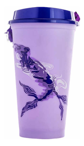 Vaso Reusable Starbucks Día De La Mujer Morado Sirena 2024