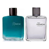 Perfume Homem Elo + Homem Madeiras  Masculino Natura Kit C/2