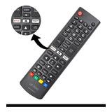 Controle Remoto Universal Para Smart Tv LG +pilha Brinde 