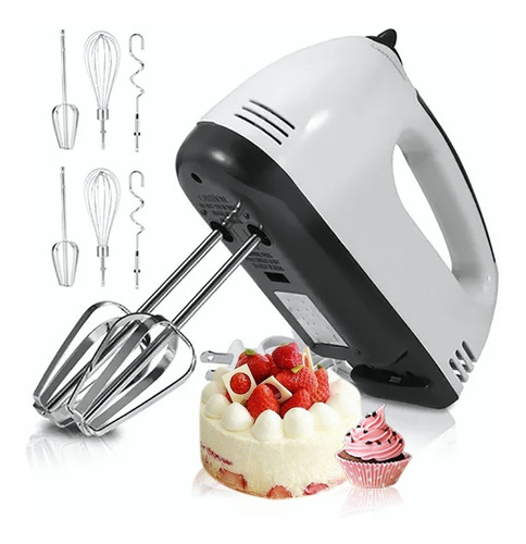 Batidora Electrica De Mano 7 Velocidades, Cocina Reposteria