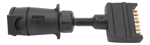 Adaptador De Remolque, Conector Hembra Redondo De 7 Pines