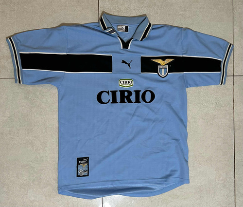 Camisa Oficial Original Lazio 1999 Salas