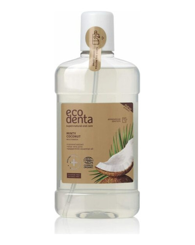 Eco Denta Enjuague Bucal Menta Coco 250 Ml - Organica 